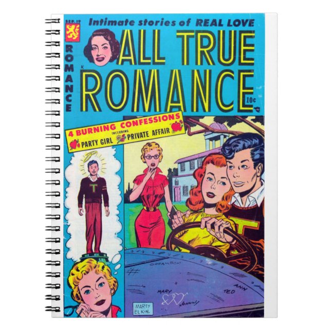 Autofahren - Pop Arts - Real Liebe - Cheat Romance Notizblock (Vorderseite)