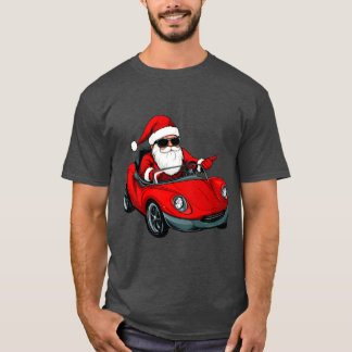 Autofahrer Weihnachts-T - Shirt