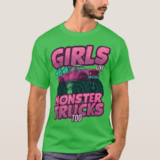 Autofahrerin Mutter Monster Lkw Frauen T-Shirt