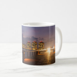 Autofahrt auf Navarra Beach Pier Kaffeetasse