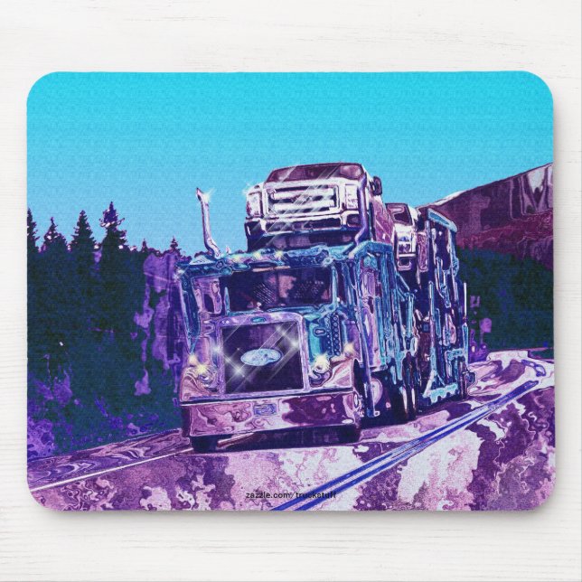 AUTOFREIGHTER BIG RIG TRUCKERS Mousepad (Vorne)