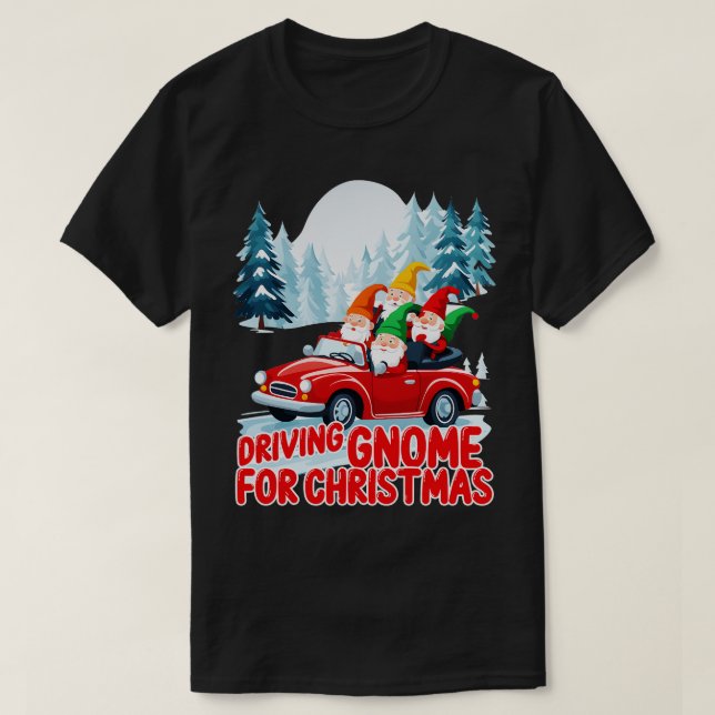 Autogenom zu Weihnachten T-Shirt (Design vorne)