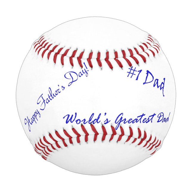 Autografischer Baseball (Vorderseite)