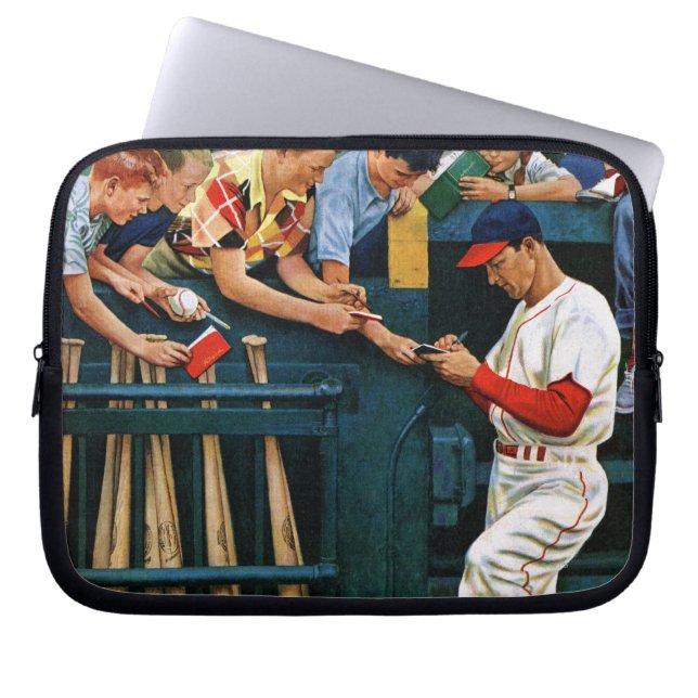 Autogrammsitzung Laptopschutzhülle (Vorderseite)