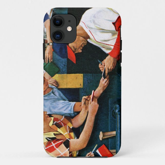 Autogrammstunde Case-Mate iPhone Hülle (Rückseite)