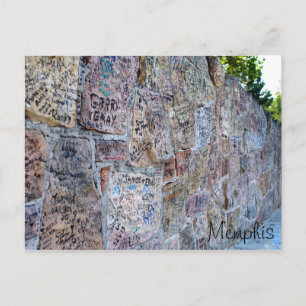 Autographenmauer Postkarte