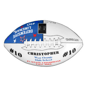 Autographie School Champions Colbalt Blue Football
