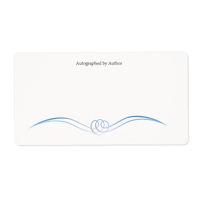 Autographiert durch Autor-Buchzeichen (Vorne)