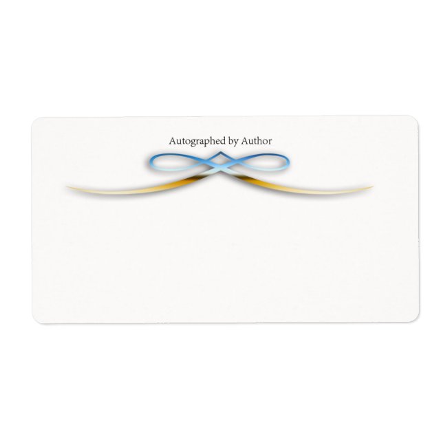 Autographiert durch Autor-Buchzeichen (Vorne)