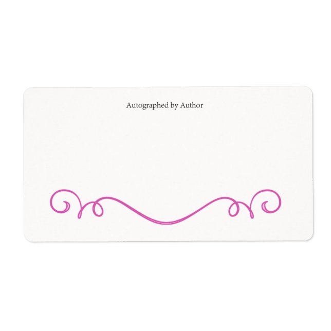 Autographiert durch Autor-Buchzeichen (Vorne)