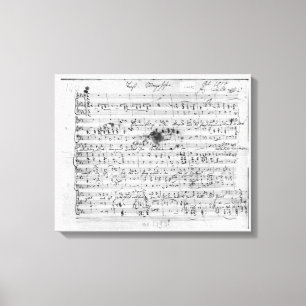 Autographische Kerbe für das gelegene 'Trost Leinwanddruck