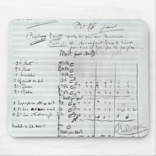 Autographische Kerbe von Tat III Mousepad
