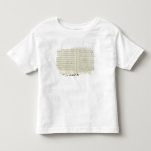 Autographische Kopie 'des magischen Flute Kleinkind T-shirt