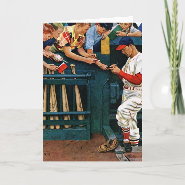 Autographische Sitzung Karte (Vorderseite)