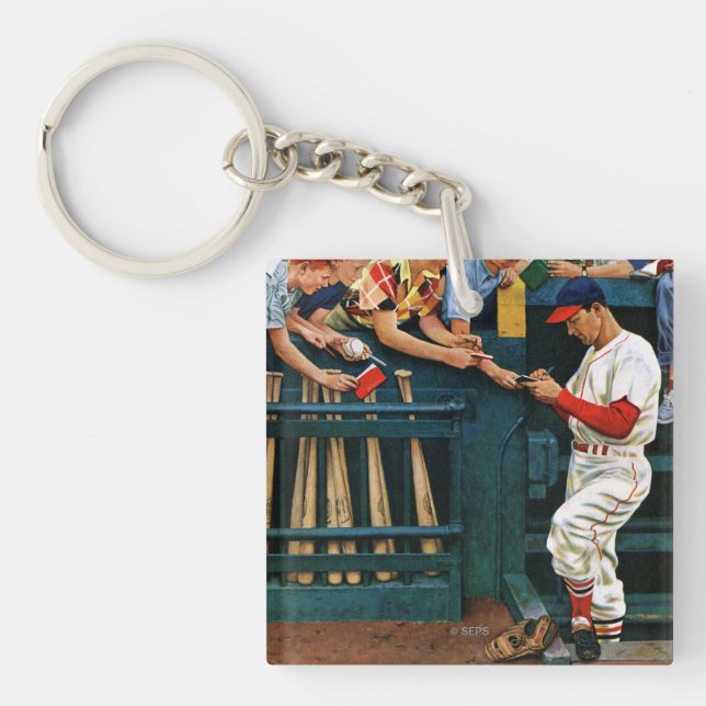 Autographische Sitzung Schlüsselanhänger (Vorderseite)