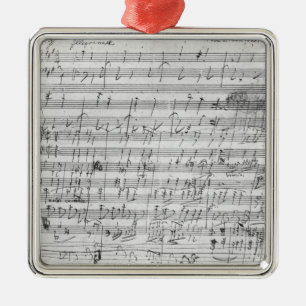 Autographischer Spielberichtsbogen für den Ornament Aus Metall