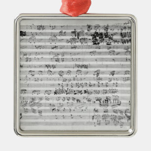 Autographischer Spielberichtsbogen für den Trio-M Silbernes Ornament