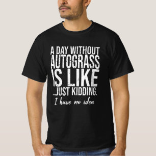 Autogras-Sportgeschenk T-Shirt
