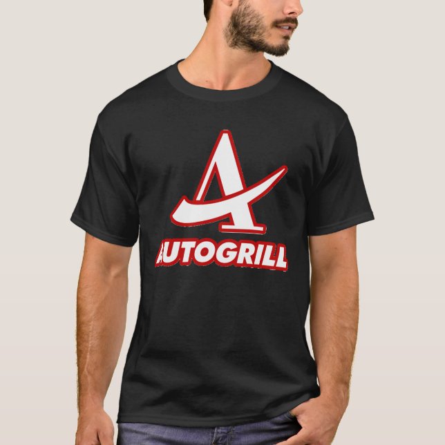 Autogrill Interessantes Design T-Shirt (Vorderseite)