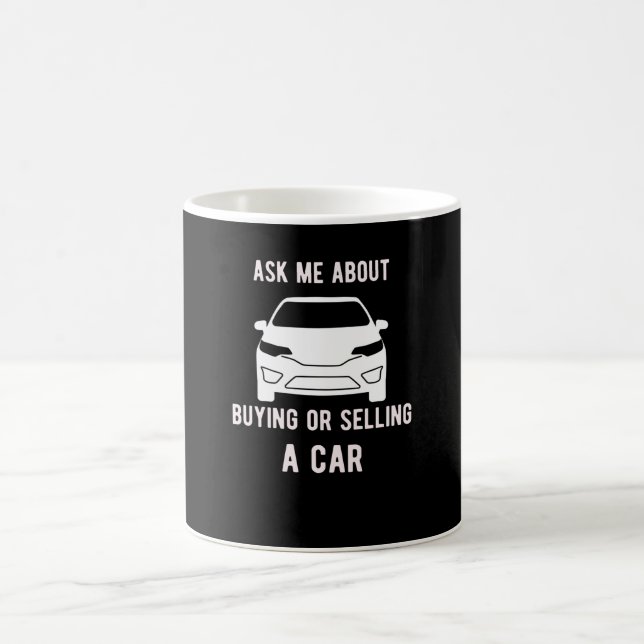 Autohändler Geschenk für Auto Verkäufer, die Fahrz Kaffeetasse (Mittel)