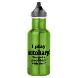 Autoharp got ein Problem damit, Edelstahlflasche