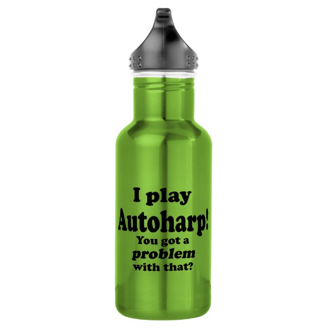 Autoharp got ein Problem damit, Edelstahlflasche (Rechts)