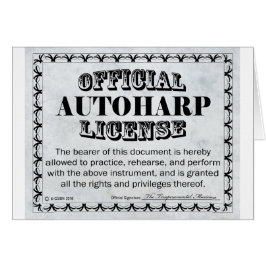 Autoharp-Lizenz