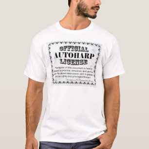 Autoharp-Lizenz T-Shirt