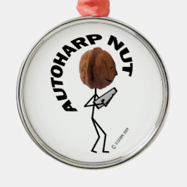 Autoharp Nut! Ornament Aus Metall