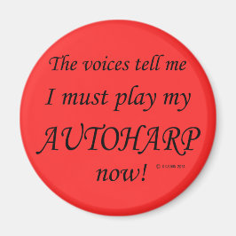 Autoharp Stimmen sagen, muss spielen Magnet