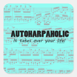 Autoharpaholic übernimmt den Life Square Sticker