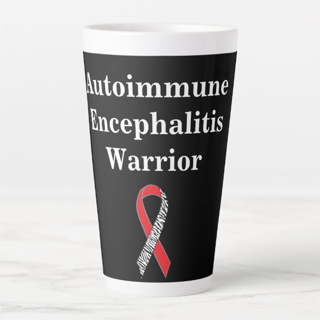 Autoimmune Encephalitis Kriegerische Tasse (Vorderseite)