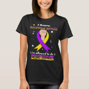 Autoimmune Hepatitis Aufklärung Monat Werbegeschen T-Shirt