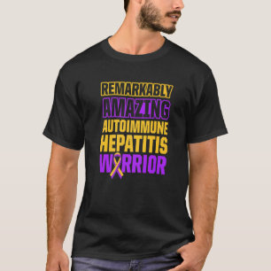 Autoimmune Hepatitis Survivor Warrior 16 T-Shirt