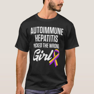 Autoimmune Hepatitis Survivor Warrior 8 T-Shirt