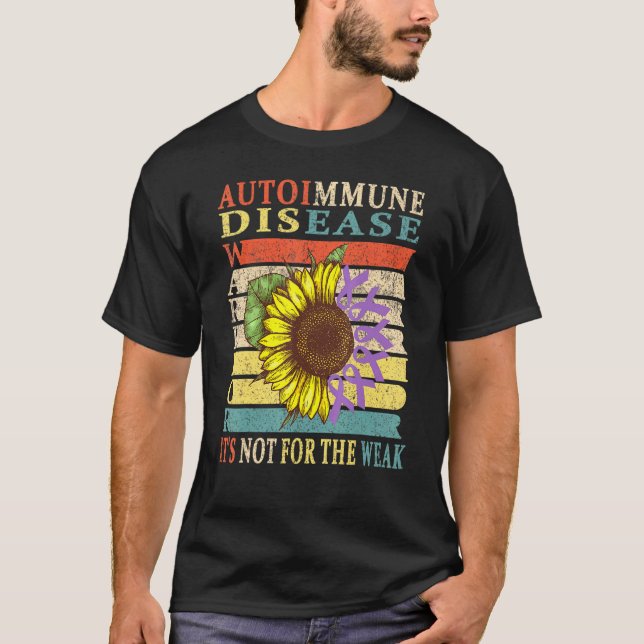 Autoimmunerkrankung Krieger 1 T-Shirt (Vorderseite)