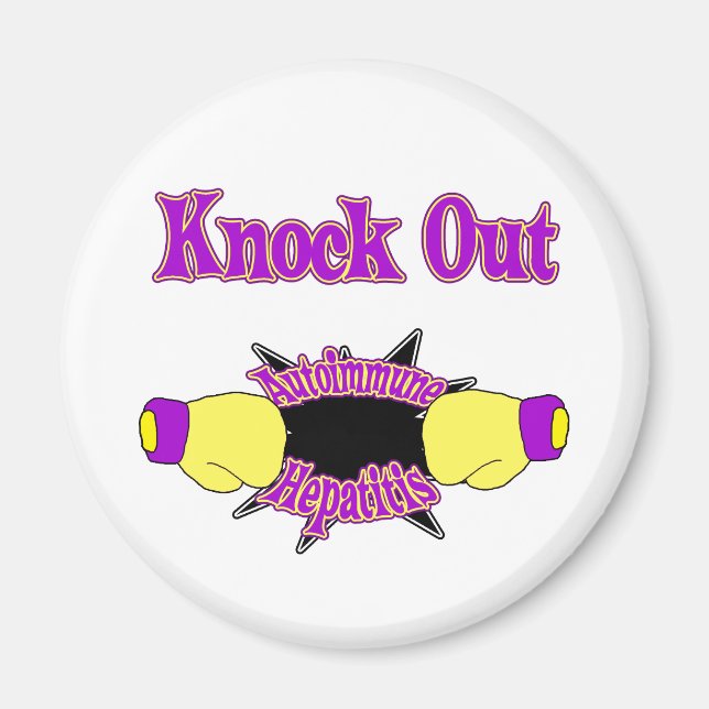 Autoimmunhepatitis Magnet (Vorne)