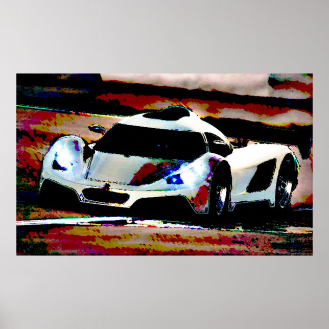 Autokunst Poster (Vorne)