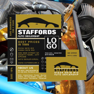 Autologo, Auto-Händler Visitenkarte