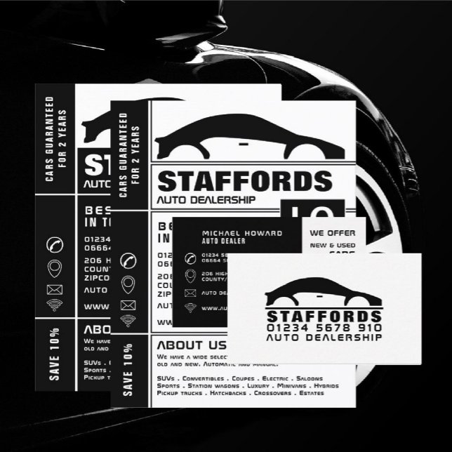 Autologo, Auto-Händler Visitenkarte (Von Creator hochgeladen)