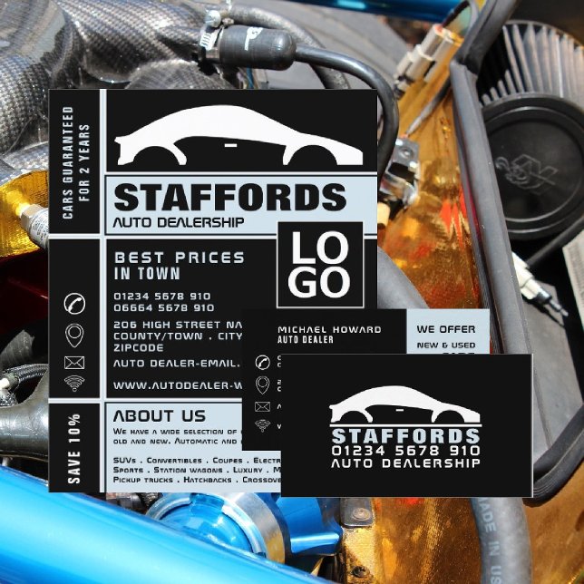 Autologo, Werbung für den Vertrieb von Auto Flyer (Von Creator hochgeladen)