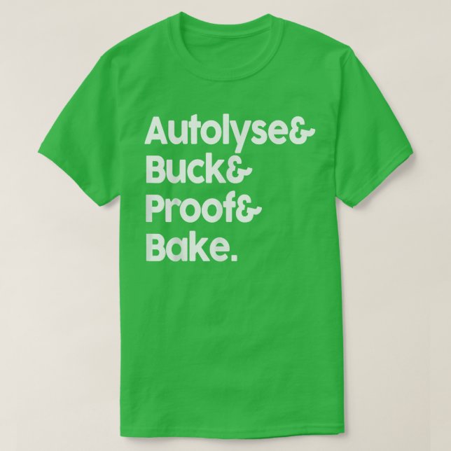 Autolyse Backbäcker 2575 T-Shirt (Design vorne)