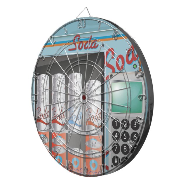 Automat Dartscheibe (Vorderseite rechts)