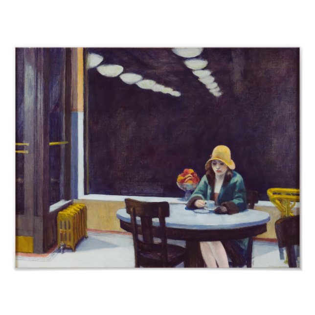 Automat | Edward Hopper | Fotodruck (Vorne)
