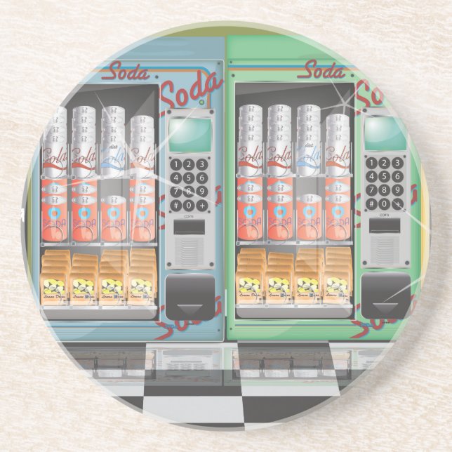 Automat Getränkeuntersetzer (Vorne)