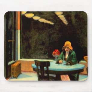 Automat von Edward Hopper Mousepad