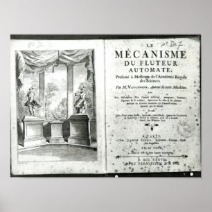 Automaten, Illustration der Frontispiz Poster