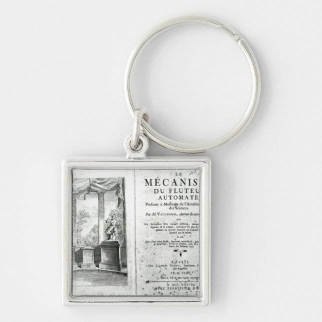 Automaten, Illustration des Frontispiz Schlüsselanhänger (Vorne)