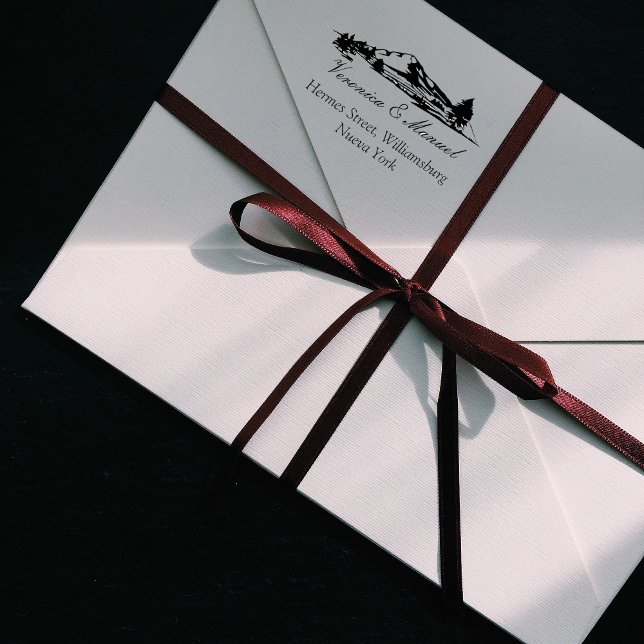 Automatic Stamp Of The Distant Mountains Permastempel (Von Creator hochgeladen)