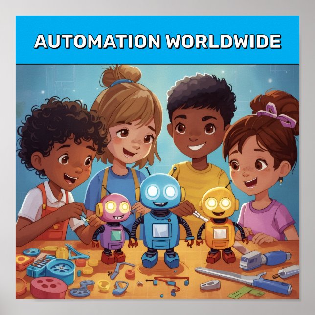 Automation Worldwide™ Poster (Vorne)